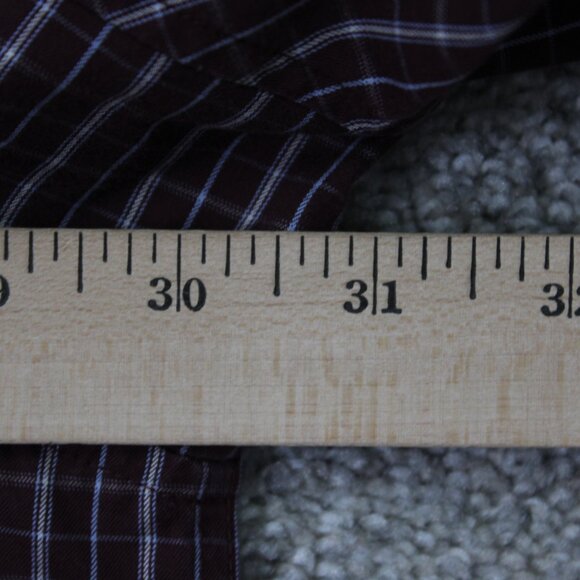 Duluth Wrinklefighter Shirt Men 3XL XXX Red/White Check Relaxed Fit L/S Cotton - Picture 10 of 12